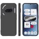 Силиконовый (TPU) чехол Deexe Matte Case для Nothing Phone (3a) - Black (377716B). Фото 1 из 4