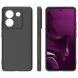 Силиконовый (TPU) чехол Deexe Matte Case для Xiaomi Poco M7 Pro - Black (374404B). Фото 5 из 5