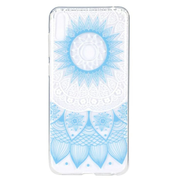 Силіконовий (TPU) чохол Deexe Pretty Glossy для ASUS Zenfone 5 (ZE620KL) - Blue Mandala: фото 2 з 6