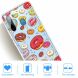 Силіконовий (TPU) чохол Deexe Pretty Glossy для Samsung Galaxy A21 (A215) - Doughnut (256610P). Фото 4 з 4