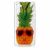 Силиконовый (TPU) чехол Deexe Pretty Glossy для Samsung Galaxy Note 10 (N970) - Pineapple: фото 1 из 5