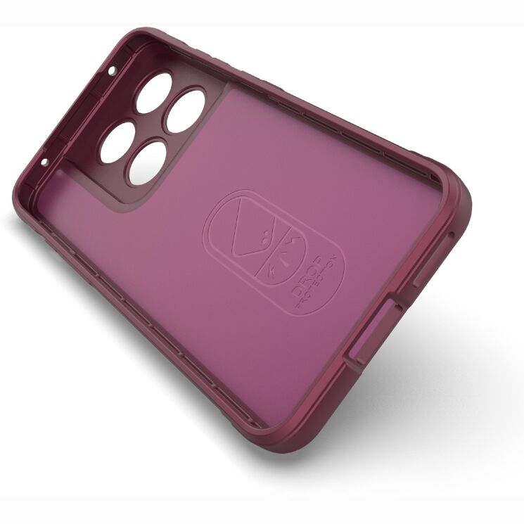Силіконовий (TPU) чохол Deexe Terra Case для Motorola Edge 70 Pro - Wine Red (412005WR) Силіконовий (TPU) чохол Deexe Terra Case для Motorola Edge 70 Pro - Wine Red: фото 3 з 8