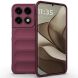 Силіконовий (TPU) чохол Deexe Terra Case для Motorola Edge 70 Pro - Wine Red (412005WR). Фото 1 з 8