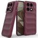 Силіконовий (TPU) чохол Deexe Terra Case для Motorola Edge 70 Pro - Wine Red (412005WR). Фото 2 з 8
