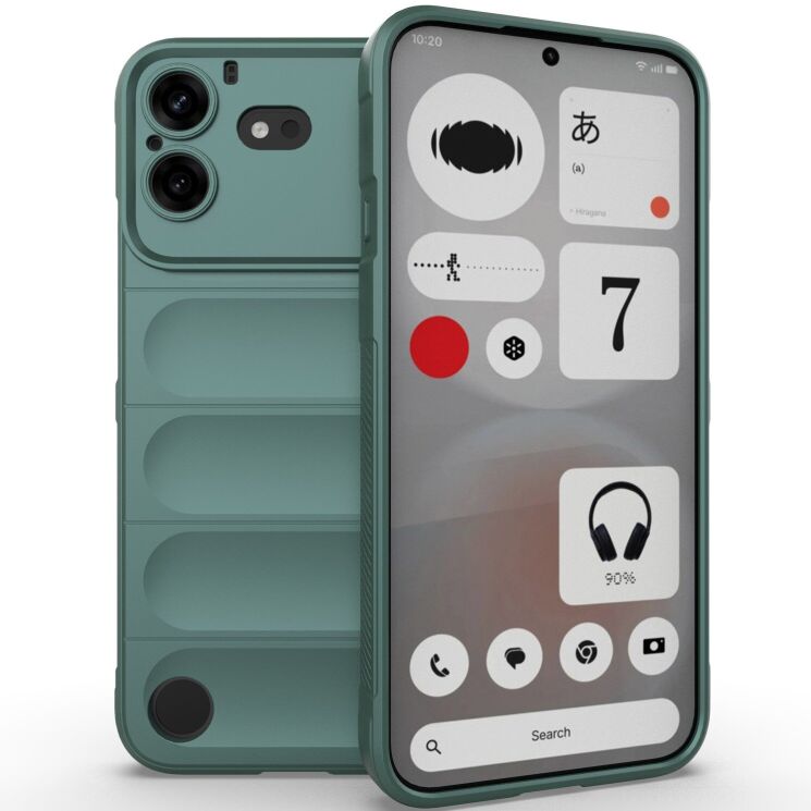 Силіконовий (TPU) чохол Deexe Terra Case для Nothing Phone (4b) - Green (218405G) Силіконовий (TPU) чохол Deexe Terra Case для Nothing Phone (4b) - Green: фото 1 з 6