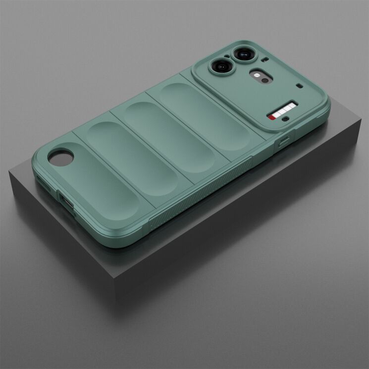Силіконовий (TPU) чохол Deexe Terra Case для Nothing Phone (4b) - Green (218405G) Силіконовий (TPU) чохол Deexe Terra Case для Nothing Phone (4b) - Green: фото 3 з 6