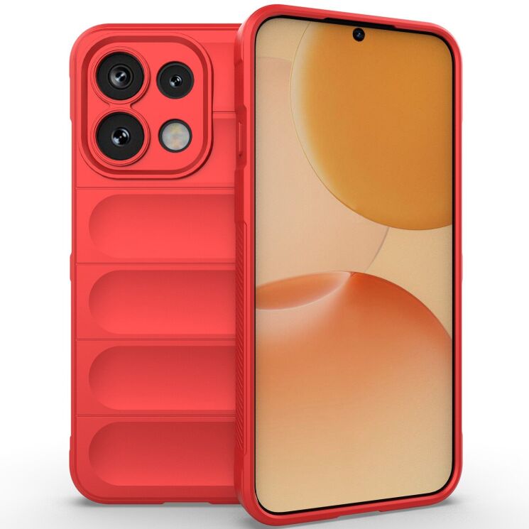 Силиконовый (TPU) чехол Deexe Terra Case для OPPO Reno 16 F/FS - Red: фото 1 из 8
