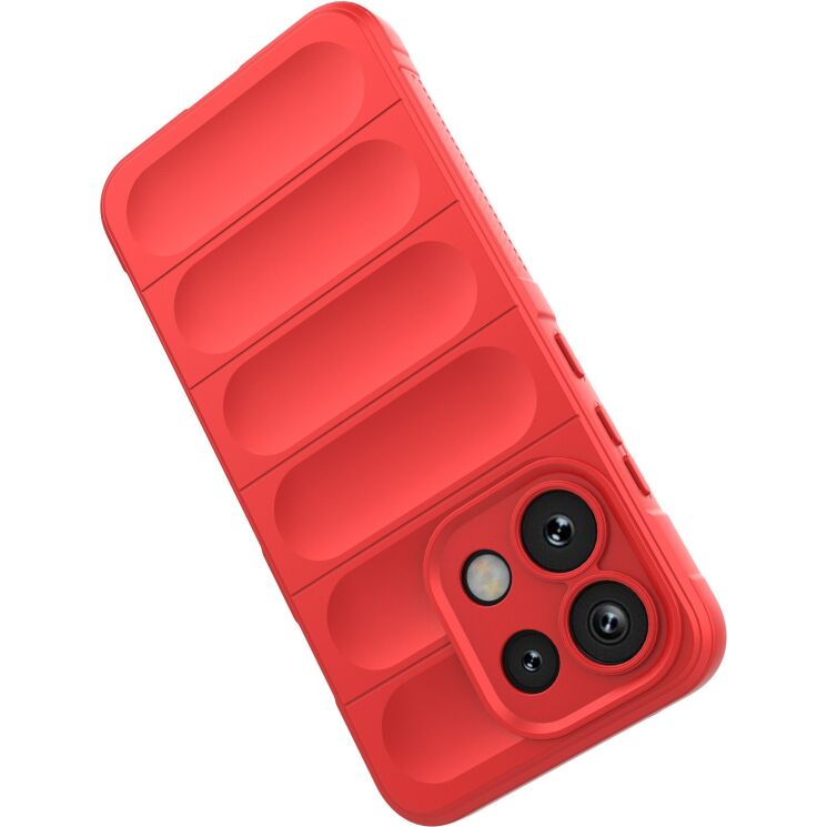 Силиконовый (TPU) чехол Deexe Terra Case для OPPO Reno 16 F/FS - Red: фото 4 из 8