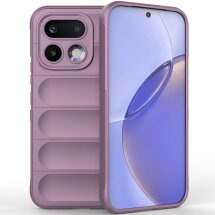 Силіконовий (TPU) чохол Deexe Terra Case для Realme 16 Pro - Light Purple: фото 1 з 5