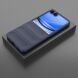 Силиконовый (TPU) чехол Deexe Terra Case для Samsung Galaxy Flip 8 - Dark Blue (423515DB). Фото 5 из 6