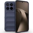 Силиконовый (TPU) чехол Deexe Terra Case для Xiaomi 17T Pro - Dark Blue (422328DB)