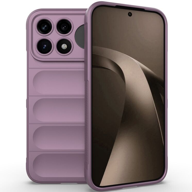 Силіконовий (TPU) чохол Deexe Terra Case для Xiaomi Poco F9 Ultra - Light Purple (430151LV) Силіконовий (TPU) чохол Deexe Terra Case для Xiaomi Poco F9 Ultra - Light Purple: фото 1 з 7