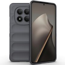 Силиконовый (TPU) чехол Deexe Terra Case для Xiaomi Redmi Note 15 Pro - Dark Grey: фото 1 из 5