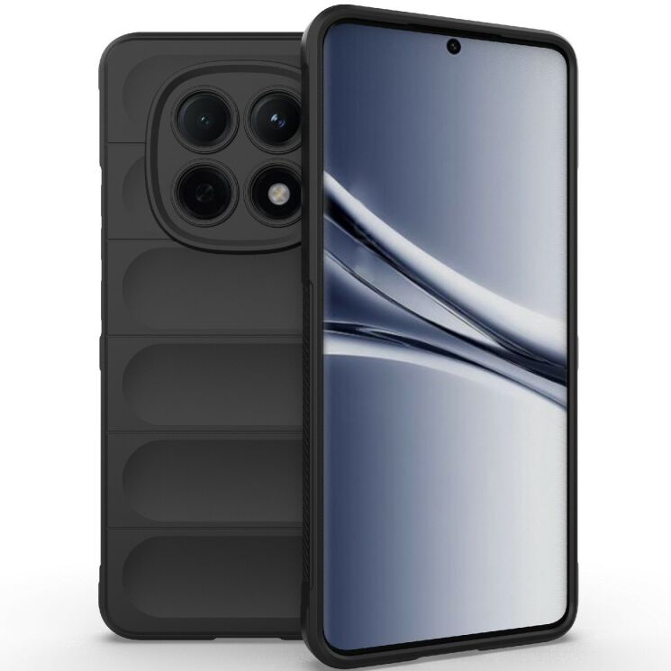 Силіконовий (TPU) чохол Deexe Terra Case для Xiaomi Redmi Note 15 5G / Poco M8 5G - Black: фото 1 з 6