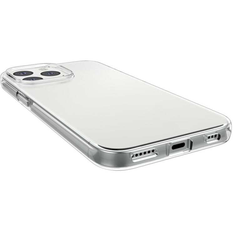 Силиконовый (TPU) чехол Deexe UltraThin для Apple iPhone 13 Pro - Transparent: фото 6 из 8