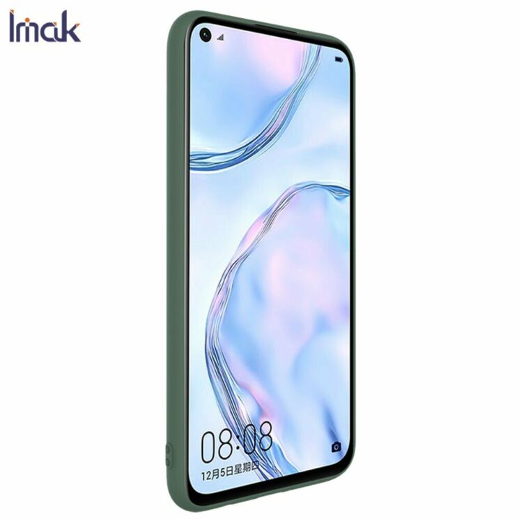 Силиконовый (TPU) чехол IMAK UC-1 Series для Huawei P40 Lite - Green: фото 4 из 9