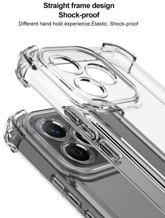 Силиконовый (TPU) чехол IMAK UX-4 Series для Samsung Galaxy A52 (A525) / A52s (A528) - Transparent: фото 10 из 13