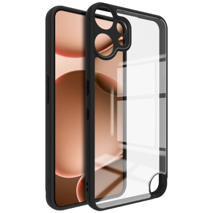 Силіконовий (TPU) чохол IMAK UX-9A Series для Nothing CMF Phone 2 Pro - Black: фото 1 з 7