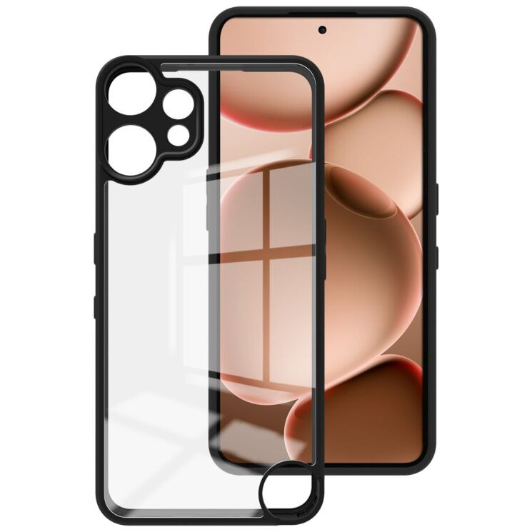Силіконовий (TPU) чохол IMAK UX-9A Series для Nothing CMF Phone 2 Pro - Black: фото 2 з 7