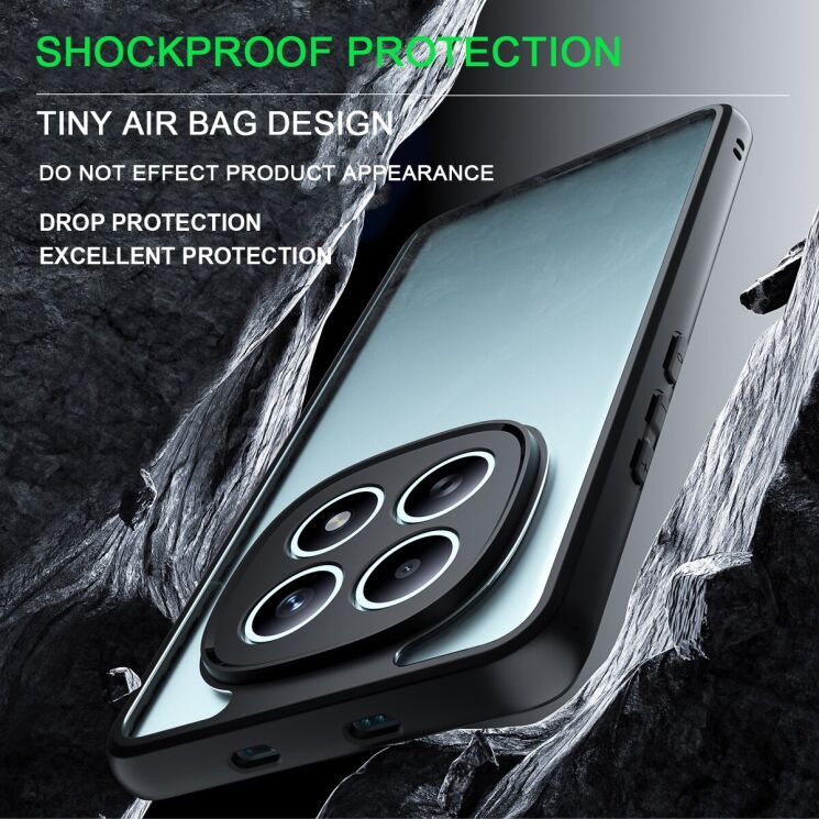 Силиконовый (TPU) чехол IMAK UX-9A Series для Xiaomi Redmi Note 15 (4G/5G) / Poco M8 5G - Black: фото 4 из 9