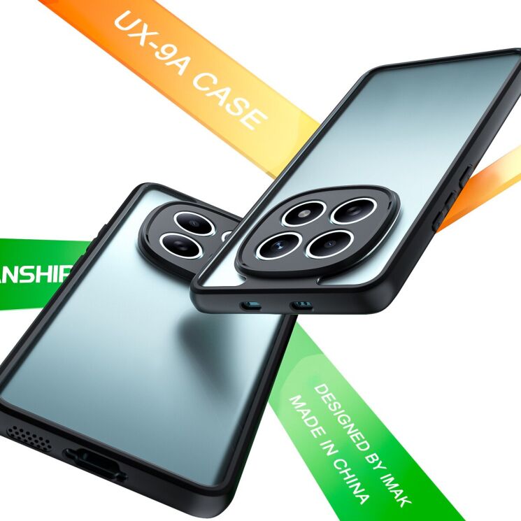 Силиконовый (TPU) чехол IMAK UX-9A Series для Xiaomi Redmi Note 15 (4G/5G) / Poco M8 5G - Black: фото 8 из 9