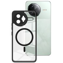 Силиконовый (TPU) чехол IMAK UX-9A Series with MagSafe для Xiaomi Poco F7 Ultra - Black: фото 1 из 11