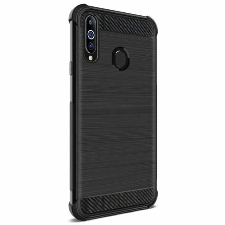Силіконовий (TPU) чохол IMAK Vega для Samsung Galaxy A20s (A207) - Black: фото 5 з 13