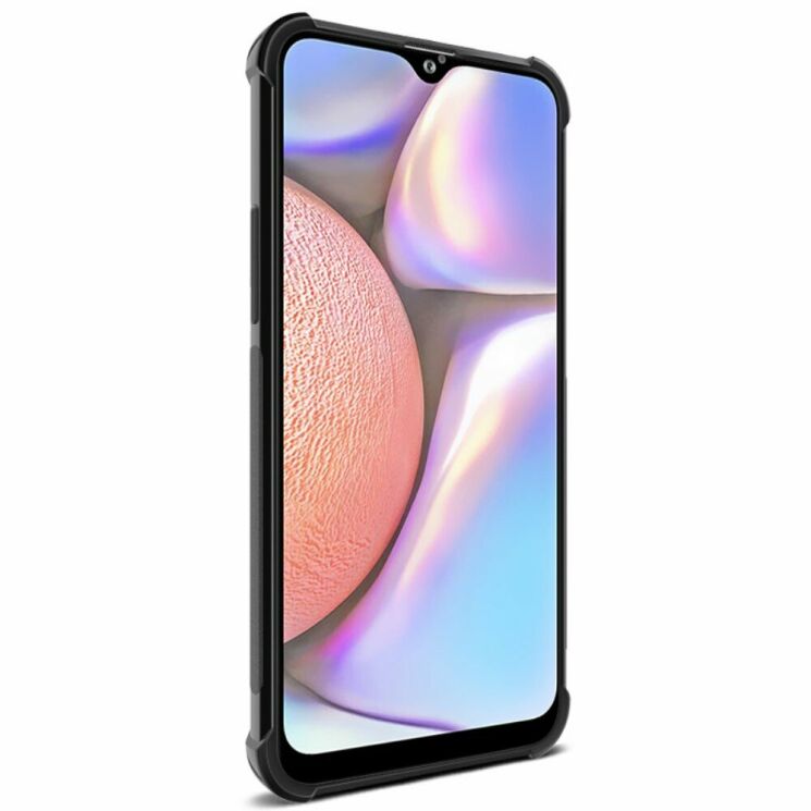 Силіконовий (TPU) чохол IMAK Vega для Samsung Galaxy A20s (A207) - Black: фото 6 з 13