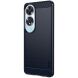 Силиконовый (TPU) чехол MOFI Carbon Fiber для OPPO A60 - Blue (357445L). Фото 2 из 9