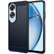 Силиконовый (TPU) чехол MOFI Carbon Fiber для OPPO A60 - Blue (357445L)