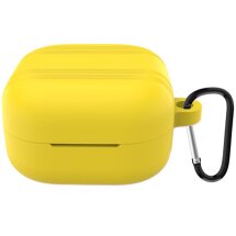 Силіконовий (TPU) чохол Reframe Silicone Case для Samsung Galaxy Buds 4 / Buds 4 Pro - Yellow: фото 1 з 10