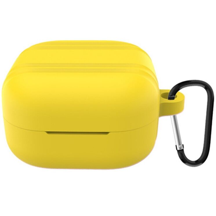 Силіконовий (TPU) чохол Reframe Silicone Case для Samsung Galaxy Buds 4 / Buds 4 Pro - Yellow: фото 1 з 10