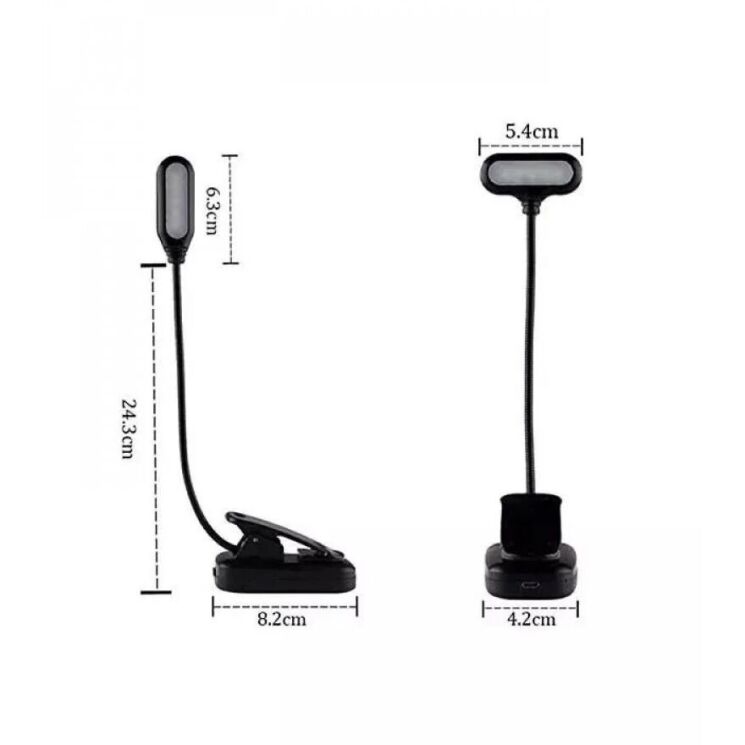 Світлодіодна лампа Deexe LY-13 - Black (984203B) Світлодіодна лампа Deexe LY-13 - Black: фото 6 з 9