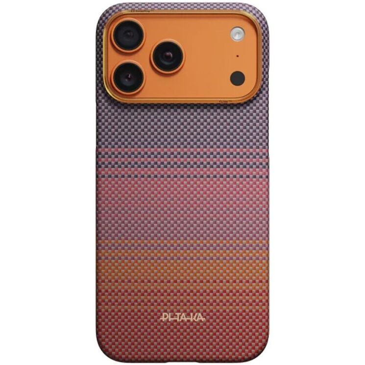 Ультратонкий чехол Pitaka Edge Case California Dream для iPhone 17 Pro Max (SCD1702PM) - Pink / Coffee: фото 1 из 10