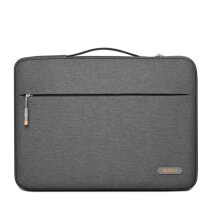 Универсальная сумка WIWU Notebook Cover для планшетов и ноутбуков диагональю до 14 дюймов - Dark Grey: фото 1 из 10