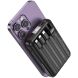 Внешний аккумулятор Hoco J135 Rico 22.5W + PD20W (10000mAh) + кабель MicroUSB + Type-C + Lightning + USB - Black (995756B). Фото 2 из 6