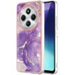 Захисний чохол Deexe Marble Case для Xiaomi Redmi 14C / Redmi A4 5G / Poco C75 - Purple (366062V)