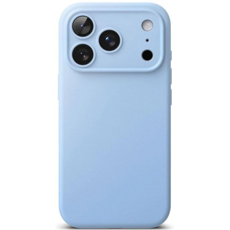 Защитный чехол Ringke Silicone Magnetic для iPhone 18 Pro Max (8800380462113) - Light Blue: фото 3 из 19