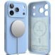 Защитный чехол Ringke Silicone Magnetic для iPhone 18 Pro Max (8800380462113) - Light Blue (423988TT). Фото 2 из 19