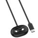 Зарядний пристрій Deexe Magnetic Cord для Pixel Watch 4 (45 /41mm) - Black (958407B). Фото 1 з 2