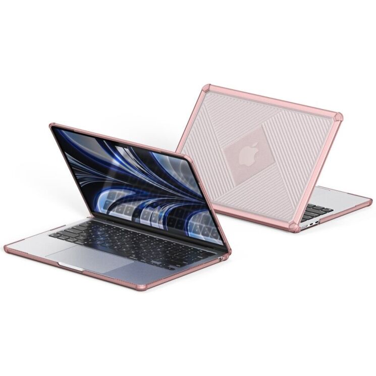 Защитная накладка DUX DUCIS LCGH Series для Apple MacBook Air 13 (2022/2024) - Pink: фото 2 из 24