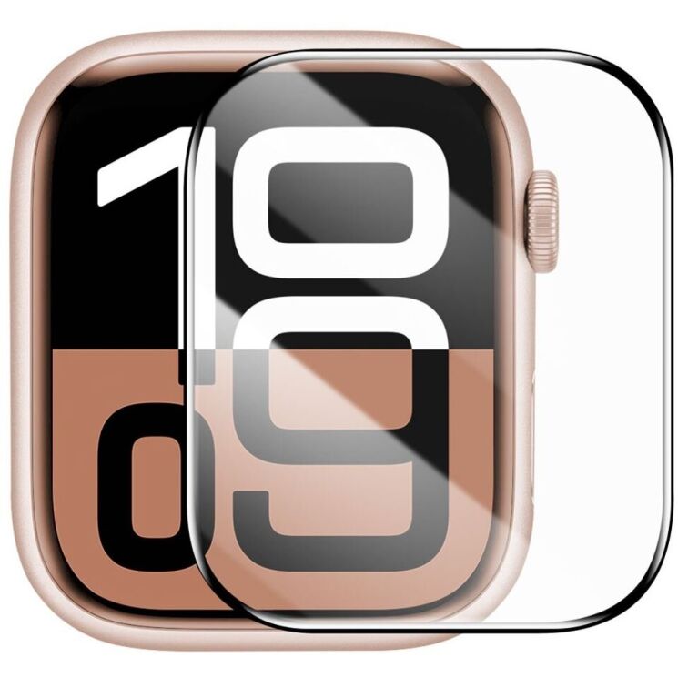 Захисна плівка BASEUS Crystal Film для Apple Watch 10 42 mm - Black: фото 2 з 5