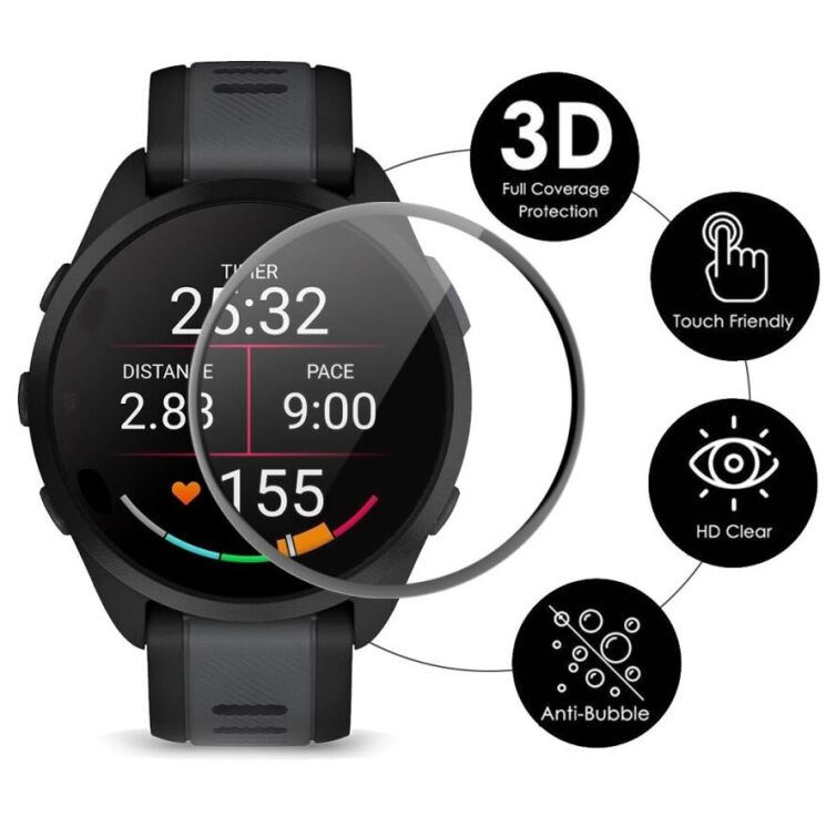 Захисна плівка ENKAY 3D Curved Film для Xiaomi Watch S4 - Black: фото 2 з 8
