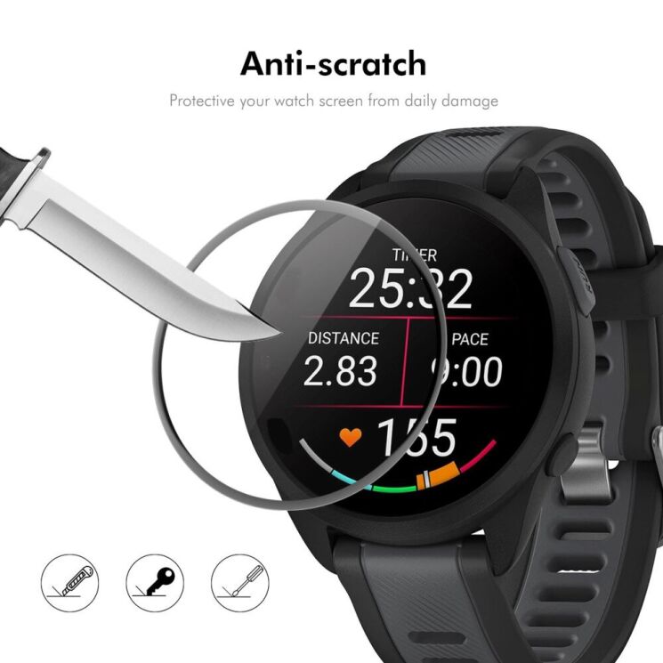 Захисна плівка ENKAY 3D Curved Film для Xiaomi Watch S4 - Black: фото 6 з 8