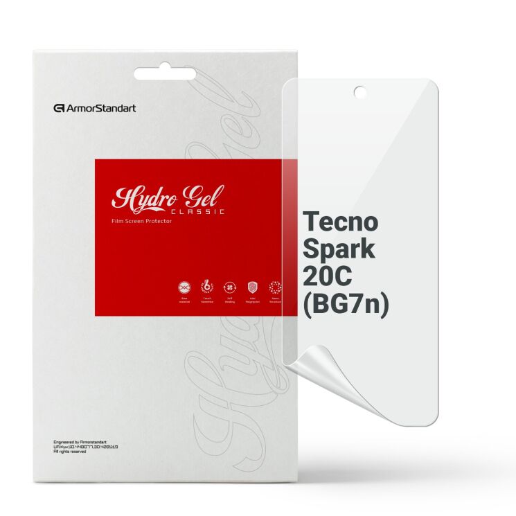 Захисна плівка на екран ArmorStandart Clear для TECNO Spark 20C: фото 1 з 5