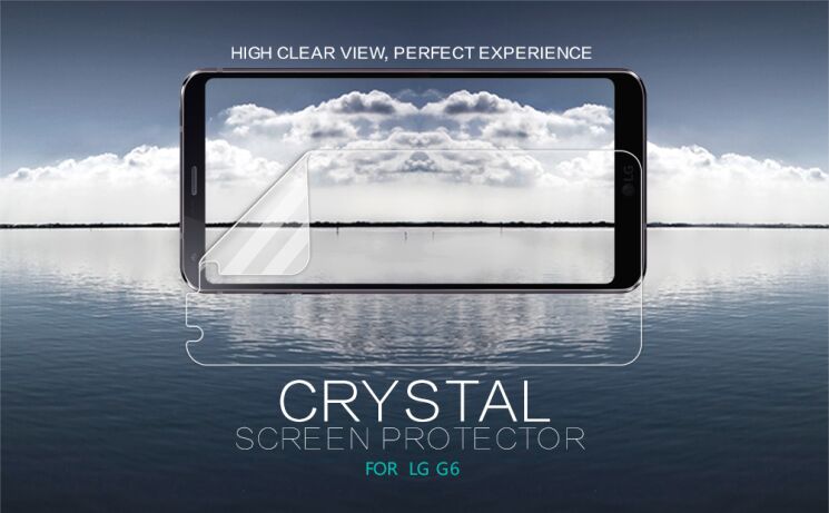 Защитная пленка NILLKIN Crystal для LG G6: фото 1 из 6