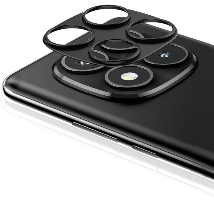 Захисна рамка IMAK Camera Styling для Xiaomi Redmi Note 14 Pro - Black: фото 1 з 7