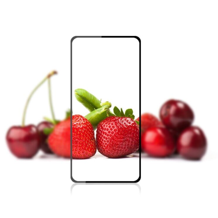 Защитное стекло AMORUS Full Glue Tempered Glass для Xiaomi Poco F4 / Redmi K40S - Black: фото 7 из 8