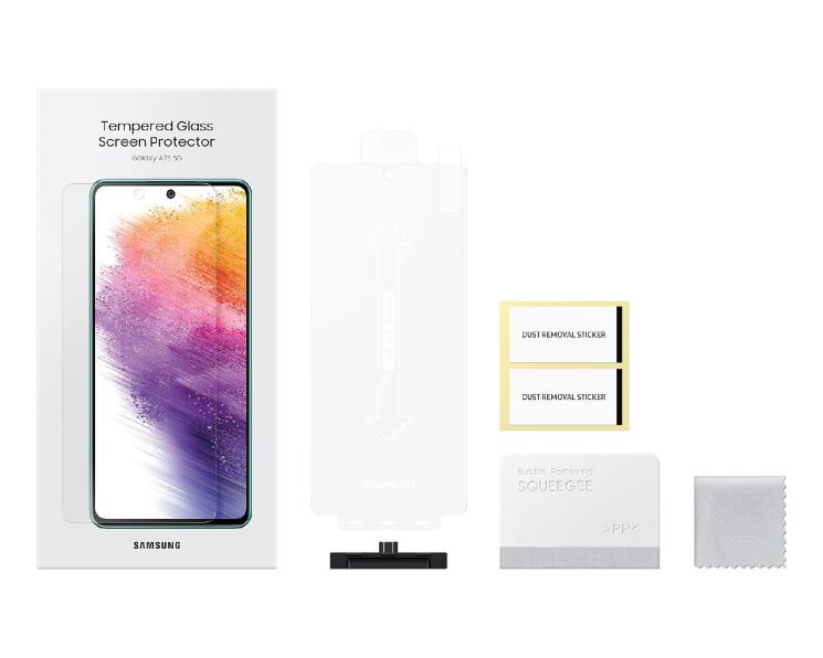 Защитное стекло Araree Core H+ для Samsung Galaxy A73 (A736) EF-UA736TTEGRU - Transparent: фото 3 из 6