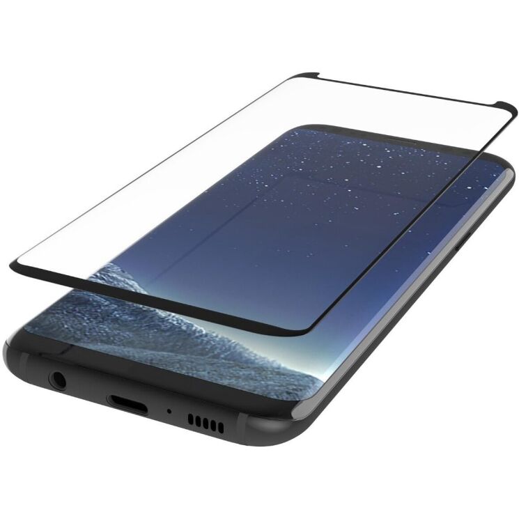 Захисне скло Belkin TemperedCurve Screen Protector для Samsung Galaxy S8 Plus (G955) - Black: фото 2 з 15